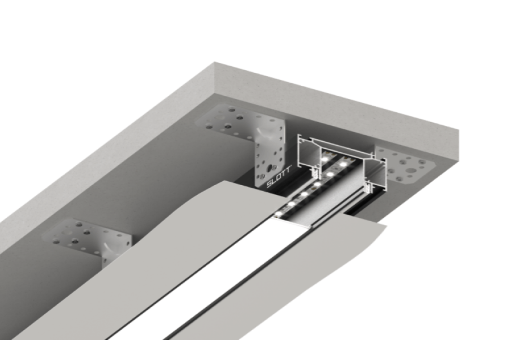 Šviesos linija - Įtempiamos lubos