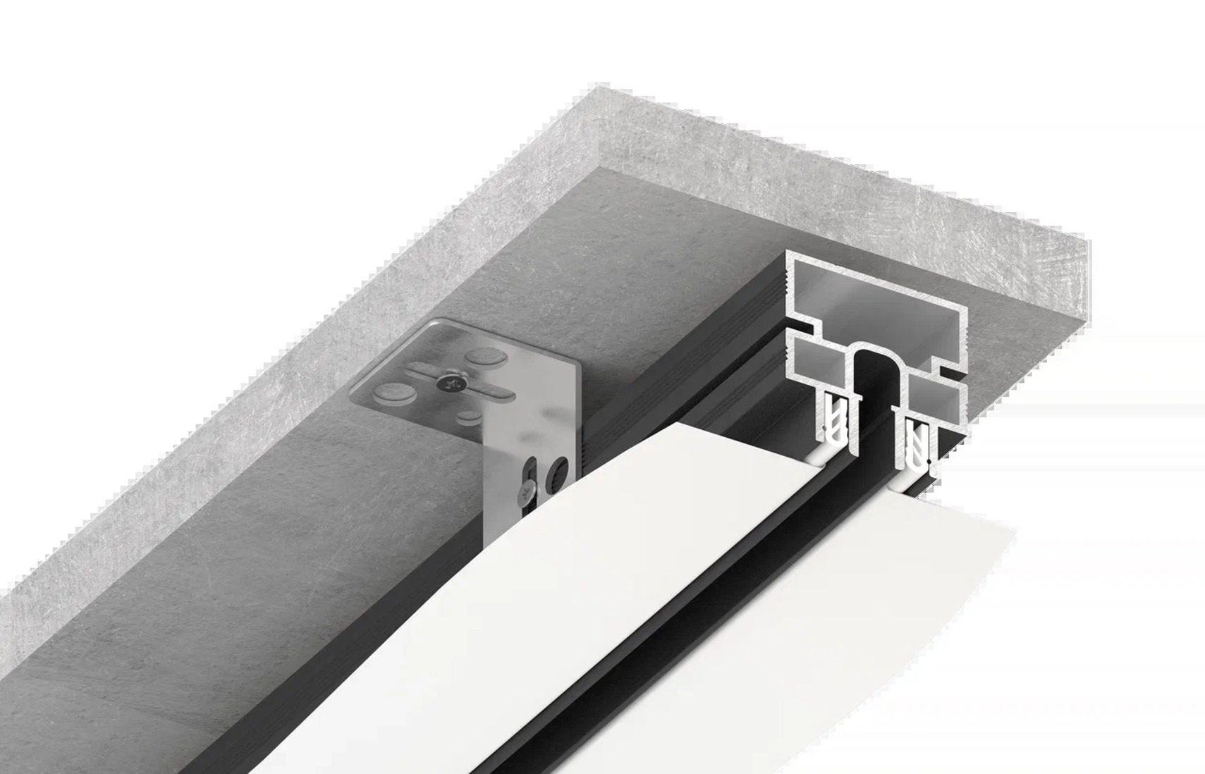 Atskyrimas, profilis - Įtempiamos lubos