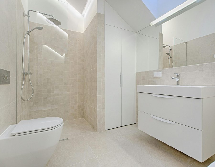 vonios kambarių montavimas