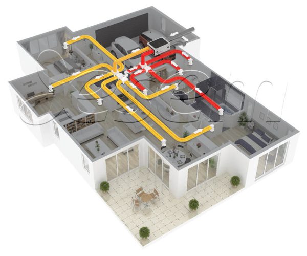 rekuperacijos sistemų